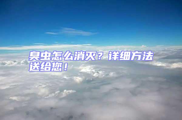 臭蟲(chóng)怎么消滅？詳細(xì)方法送給您！