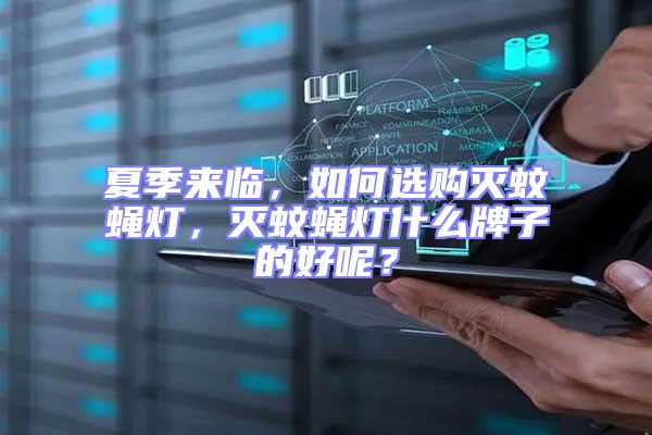 夏季來臨，如何選購滅蚊蠅燈，滅蚊蠅燈什么牌子的好呢？