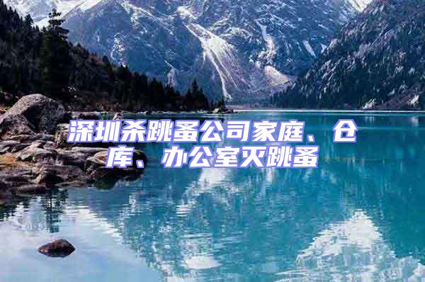 深圳殺跳蚤公司家庭、倉庫、辦公室滅跳蚤