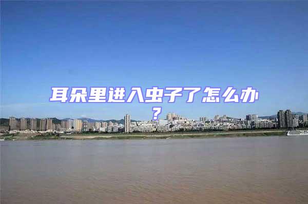 耳朵里進入蟲子了怎么辦？