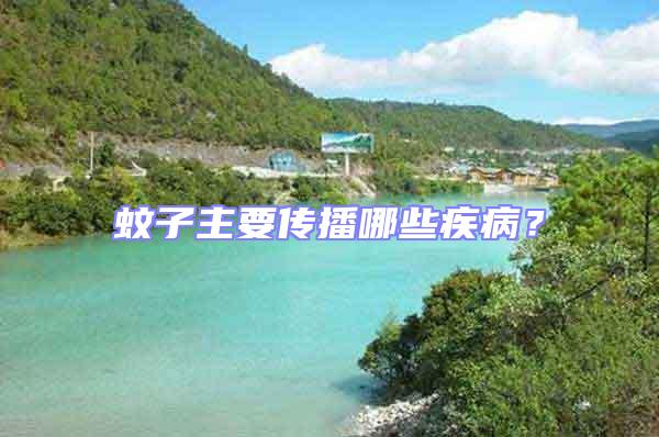 蚊子主要傳播哪些疾病？