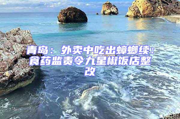青島：外賣中吃出蟑螂續(xù)：食藥監(jiān)責(zé)令九星椒飯店整改
