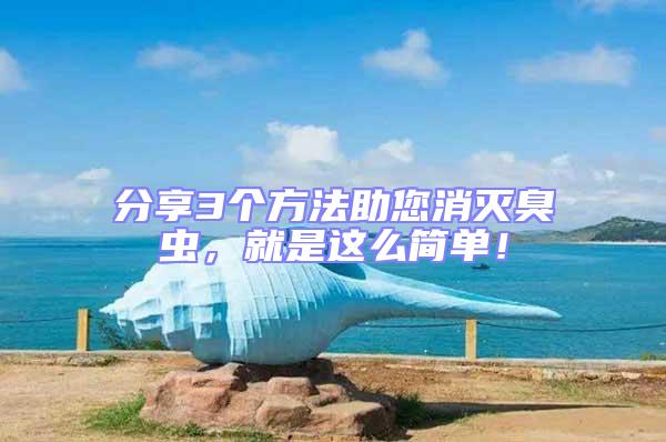 分享3個方法助您消滅臭蟲，就是這么簡單！