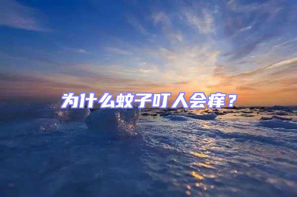 為什么蚊子叮人會(huì)癢？