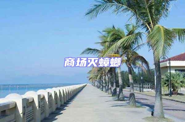 商場(chǎng)滅蟑螂