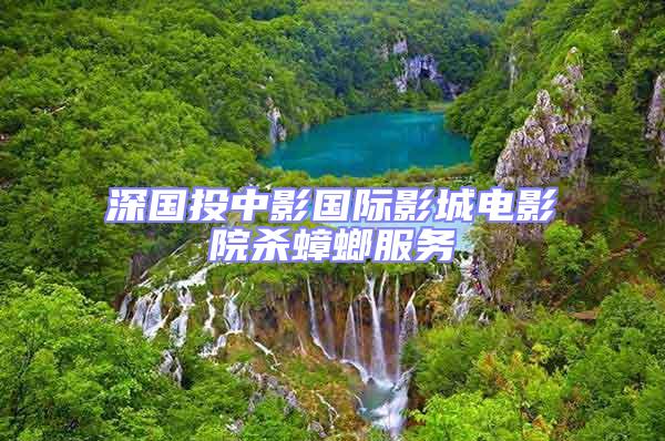 深國(guó)投中影國(guó)際影城電影院殺蟑螂服務(wù)