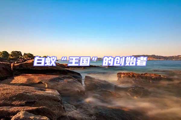 白蟻“王國”的創始者