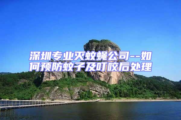 深圳專業滅蚊蠅公司--如何預防蚊子及叮咬后處理