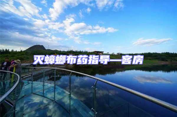 滅蟑螂布藥指導(dǎo)—客房