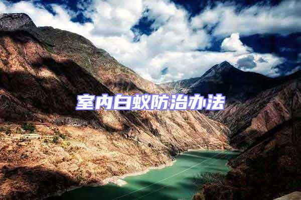 室內白蟻防治辦法