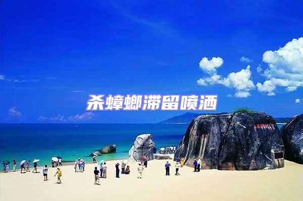 殺蟑螂滯留噴灑