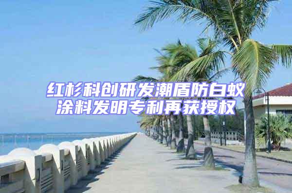 紅杉科創研發潮盾防白蟻涂料發明專利再獲授權