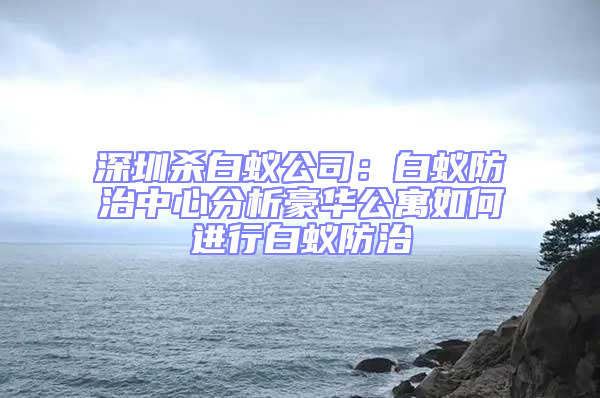深圳殺白蟻公司：白蟻防治中心分析豪華公寓如何進行白蟻防治