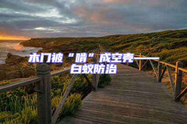 木門(mén)被“啃”成空殼——白蟻防治